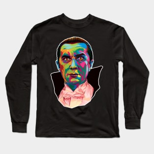 King of the Vampires (Full Colors Version) Long Sleeve T-Shirt